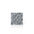 3D Concrete Wall Panels MULTISQUARES colour swatch on white background DecorMania UK