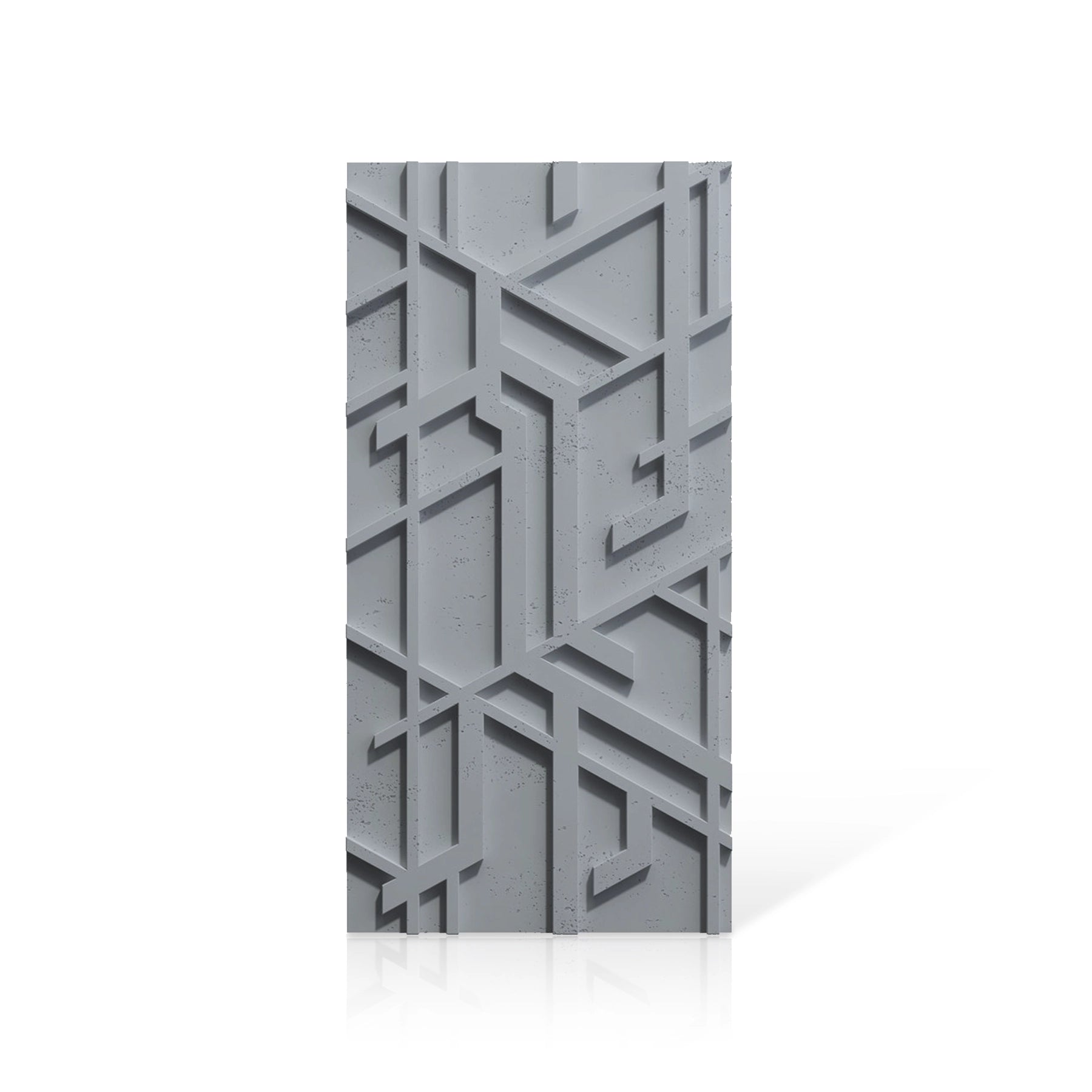 3D Concrete Wall Panels STELLAR colour swatch on white background DecorMania UK