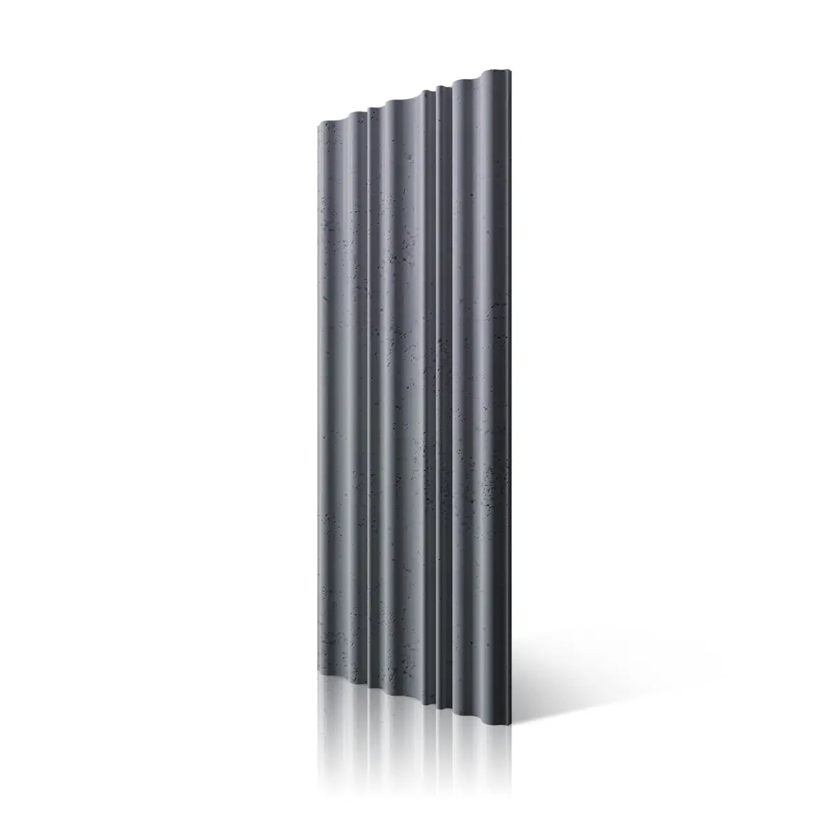 3D Concrete Wall Panels CURTAINS S96 colour on white background DecorMania UK