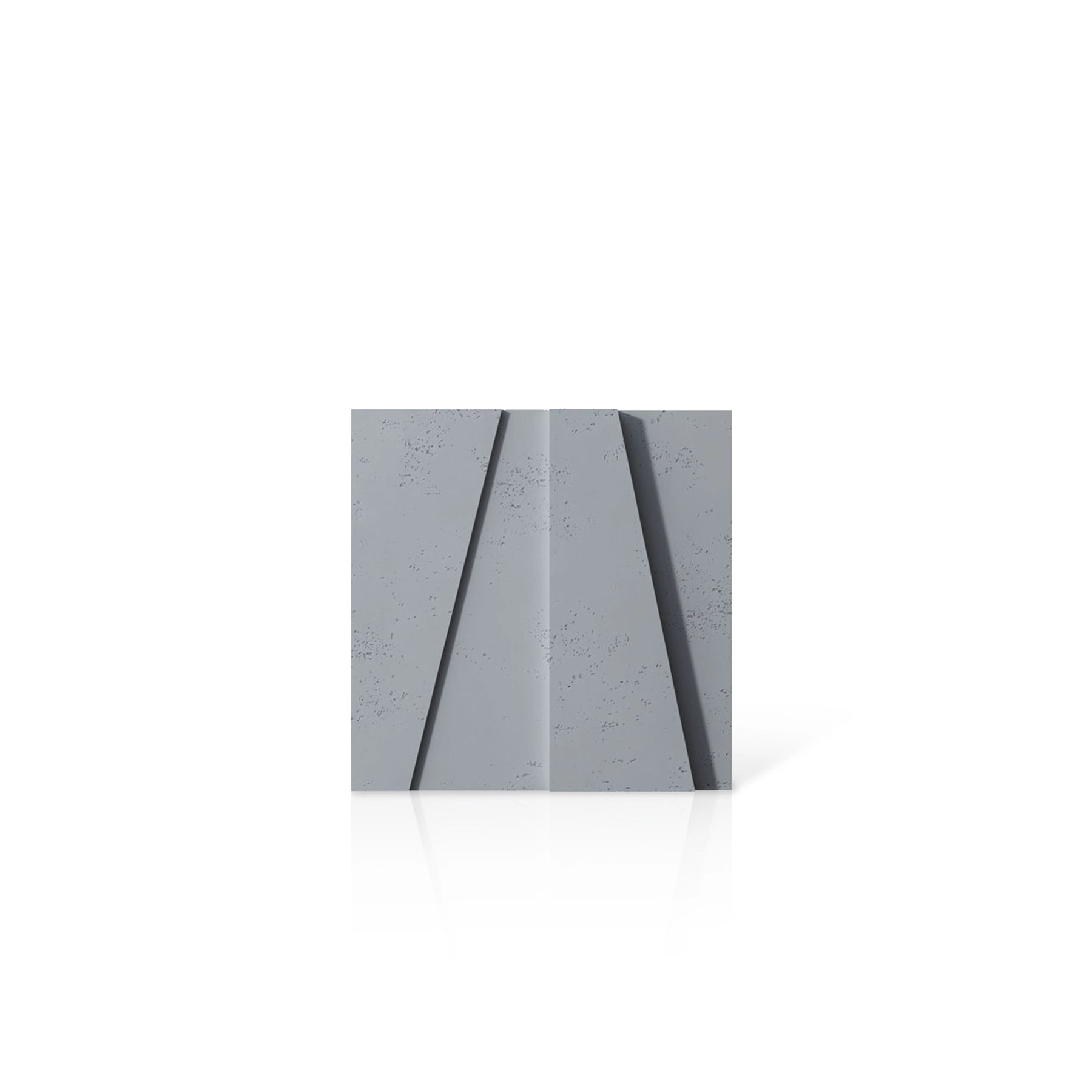 3D Concrete Wall Panels BOOKCASE colour swatch on white background DecorMania UK
