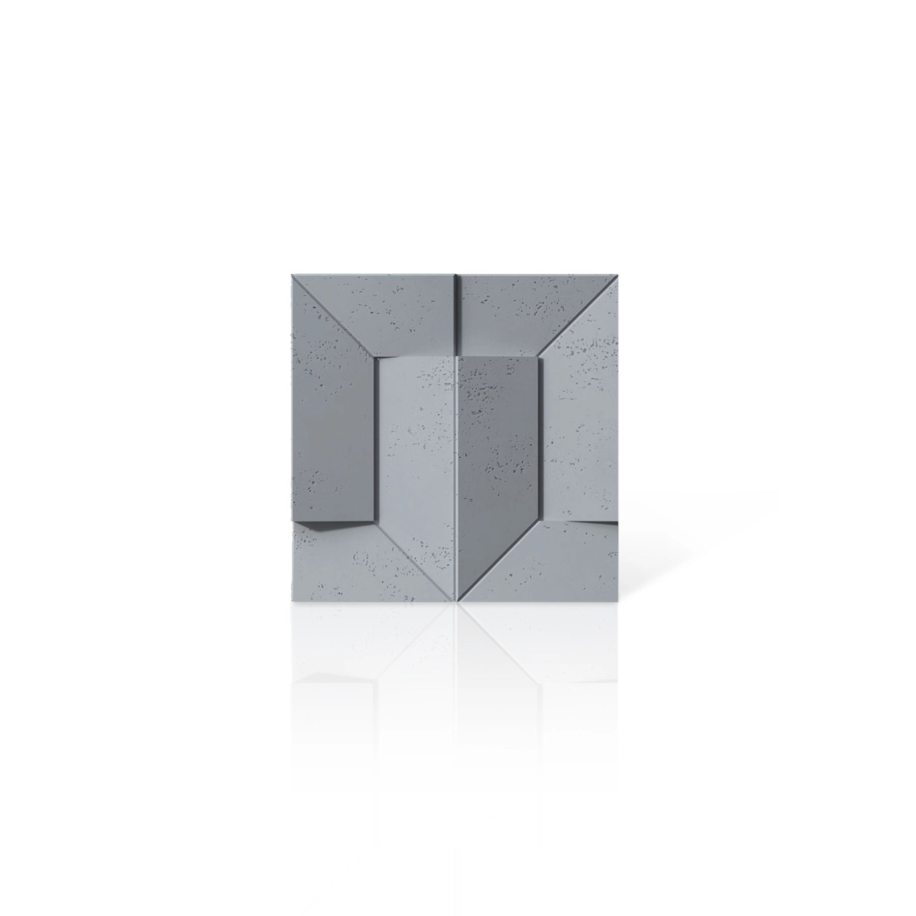 3D Concrete Wall Panels TRANSFORMER colour swatch on white background DecorMania UK