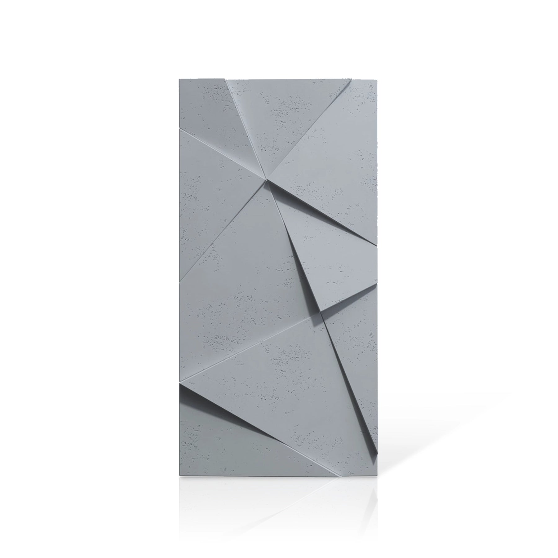 3D Concrete Wall Panels CRYSTAL colour swatch on white background DecorMania UK