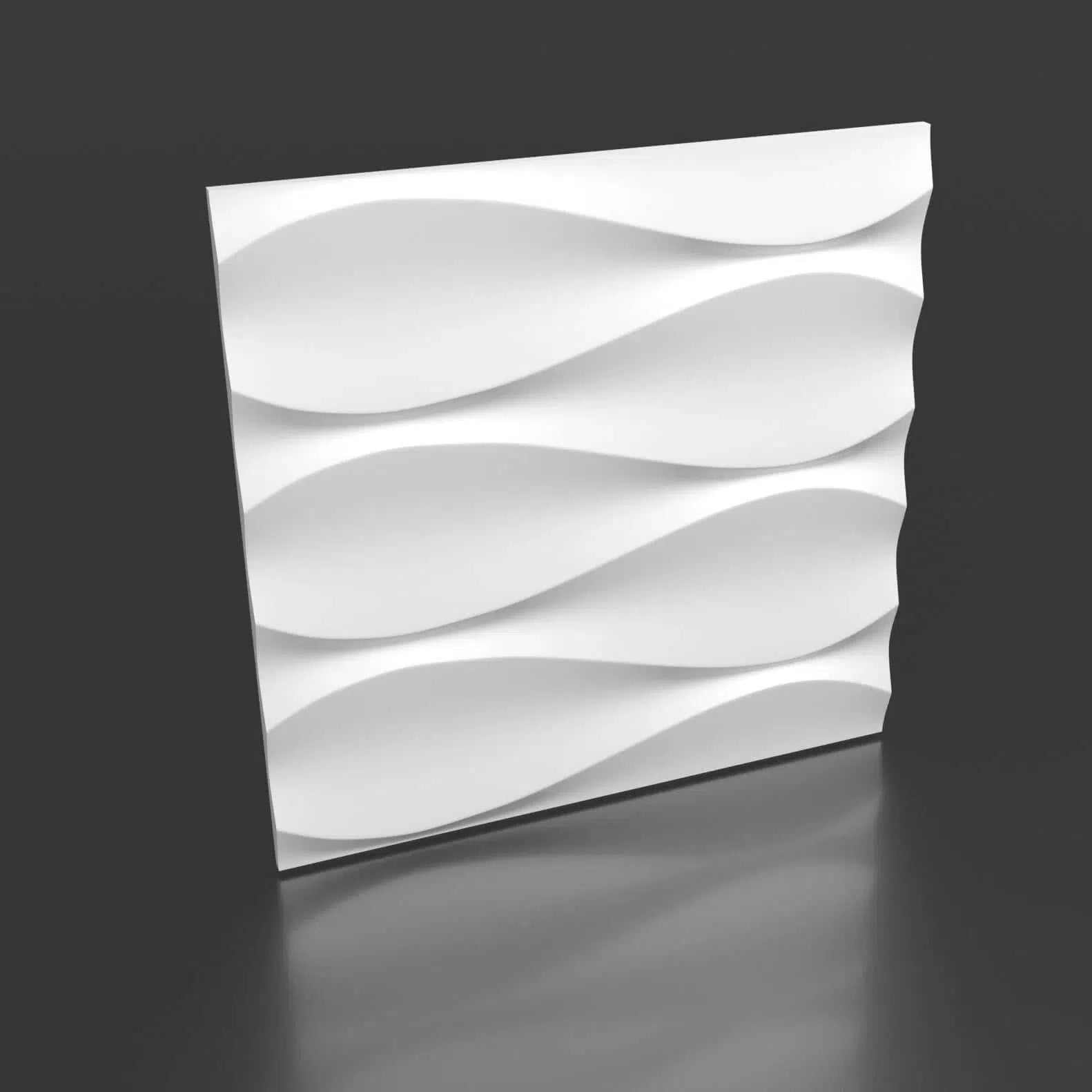 SANDGLASS 3D Decorative Wall Panels - Polystyrene on black background | DecorMania UK
