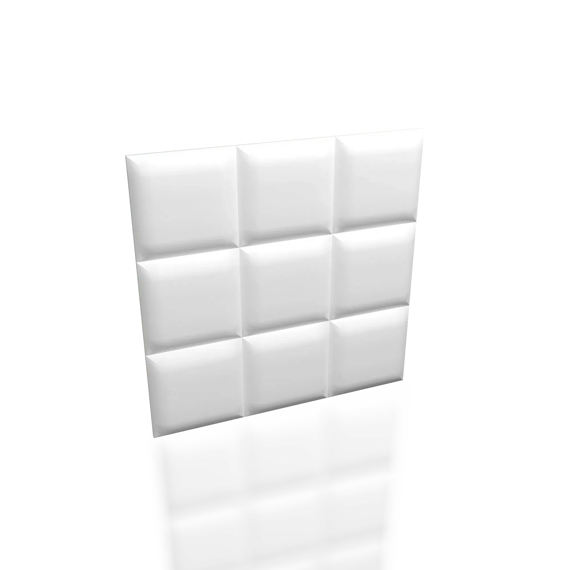 SQUARE 3D Decorative Wall Panels - Polystyrene on white background | DecorMania UK