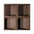 SQUARE Brown 3D Acoustic Cork wall panel - DecorMania UK