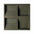 SQUARE Dark Green 3D Acoustic Cork wall panel - DecorMania UK