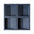 SQUARE Deep Blue 3D Acoustic Cork wall panel - DecorMania UK