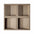 SQUARE Ivory 3D Acoustic Cork wall panel - DecorMania UK
