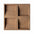 SQUARE 3D Acoustic Cork wall panel - DecorMania UK