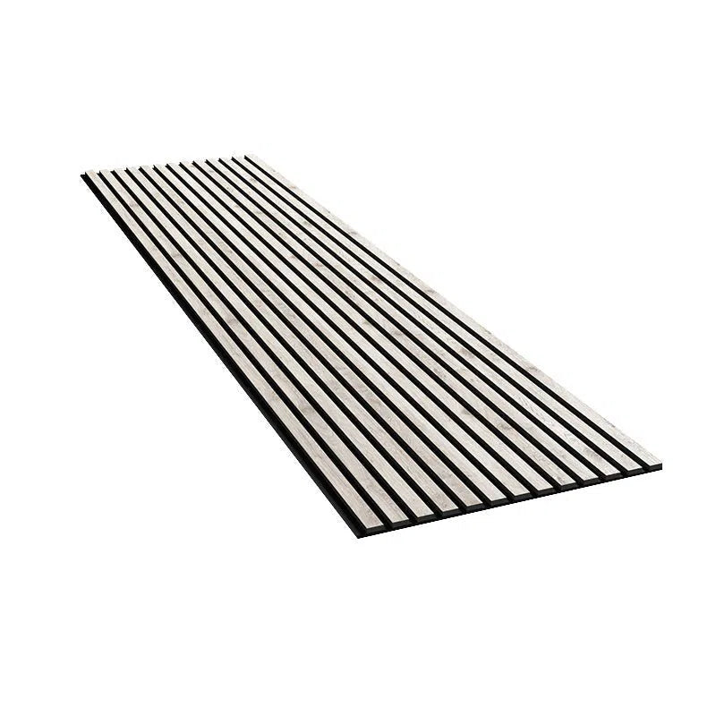 Siberian Acoustic Wood Slat Wall Panel on white background DecorMania UK