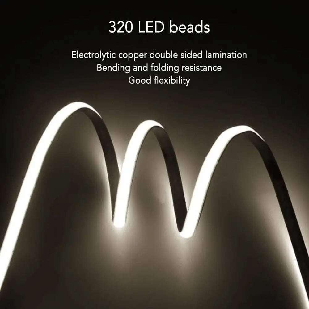 LED Stripe kit - acoustic slat panels lighting solution | DecorMania UK