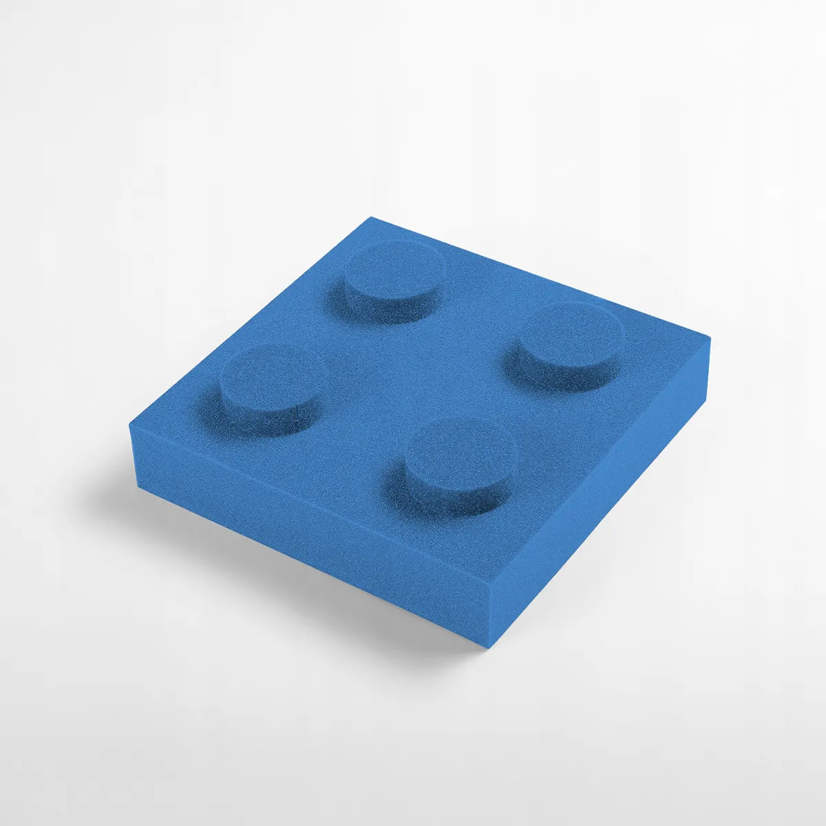 Soft Foam Wall Panels - BUILDING BLOCKS For Kids 25x25 on white background DecorMania UK