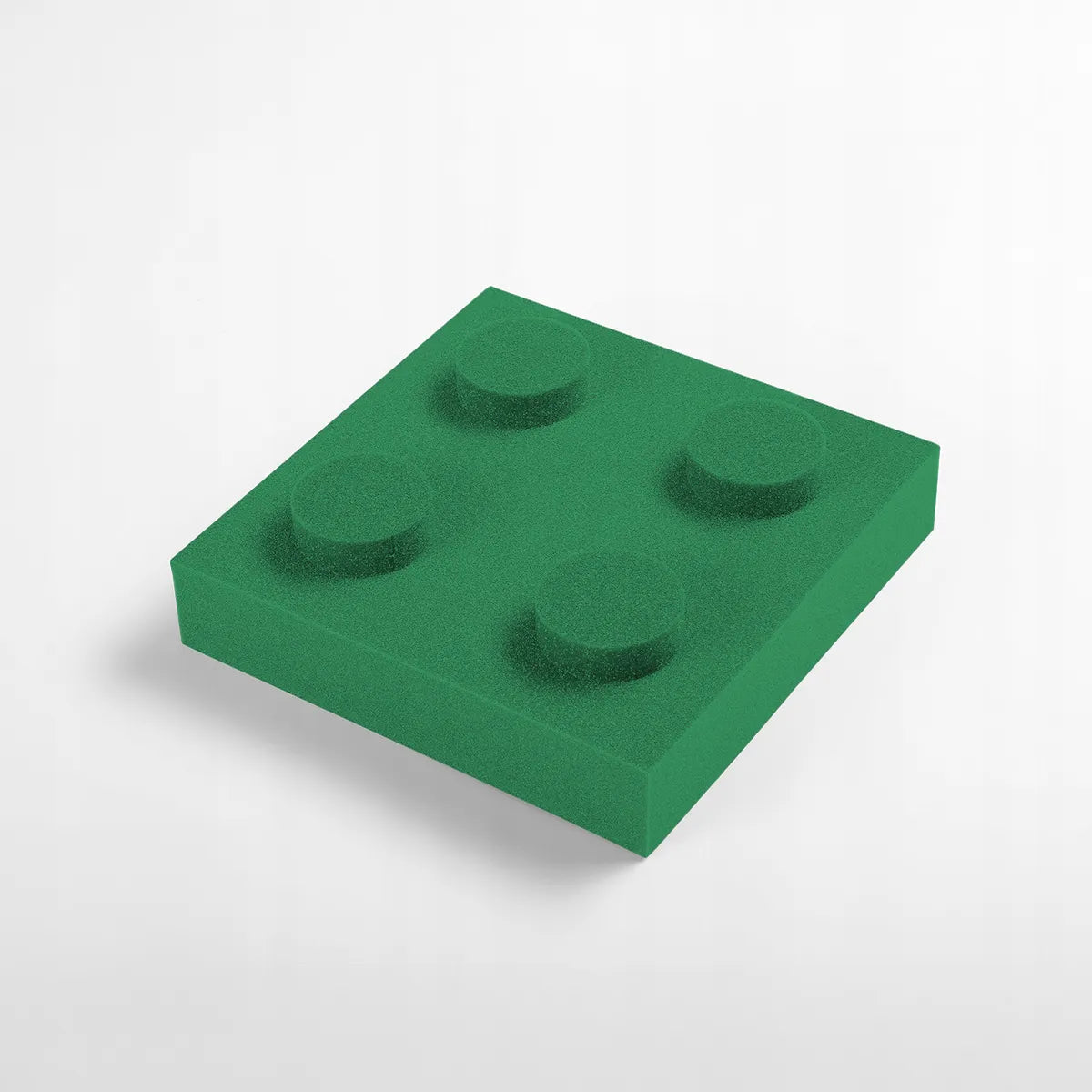 Soft Foam Wall Panels - BUILDING BLOCKS For Kids 25x25 on white background DecorMania UK