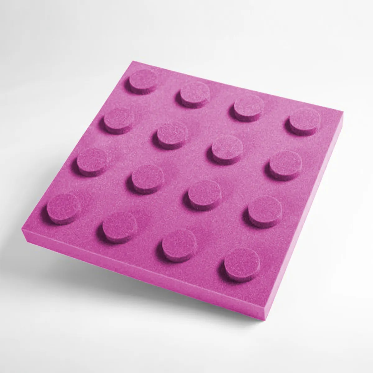 Soft Foam Wall Panels - BUILDING BLOCKS For Kids 50x50 on white background DecorMania UK