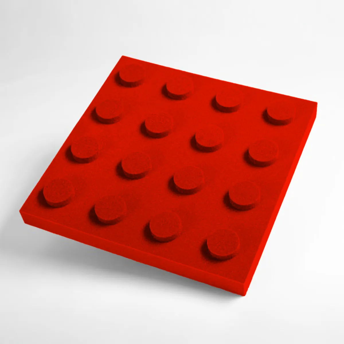 Soft Foam Wall Panels - BUILDING BLOCKS For Kids 50x50 on white background DecorMania UK