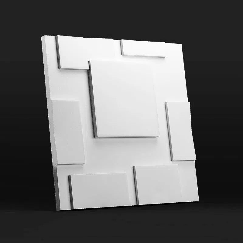 Model Squares - 3D Gypsum Wall Panels - single full size panel | DecorMania UK