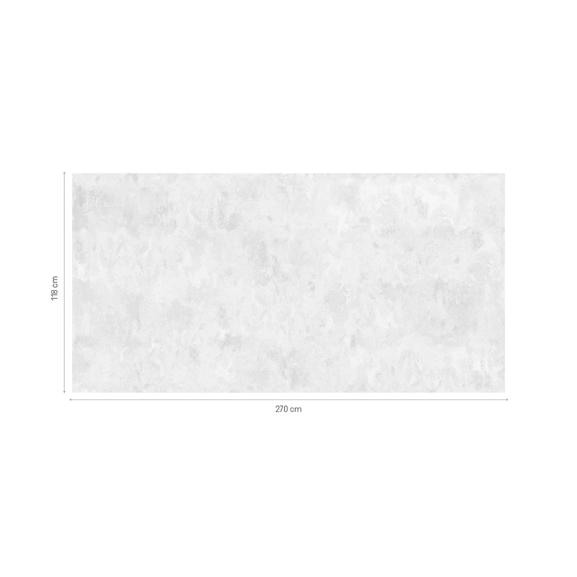 Stone Misty wall panel shown with product dimensions