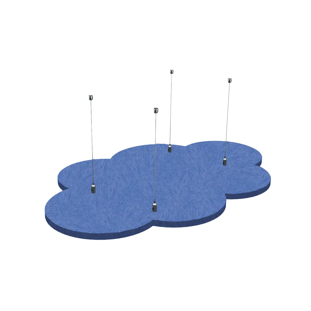 Suspended Ceiling Panels - Acoustic Felt CLOUD M on white background Decormania UK