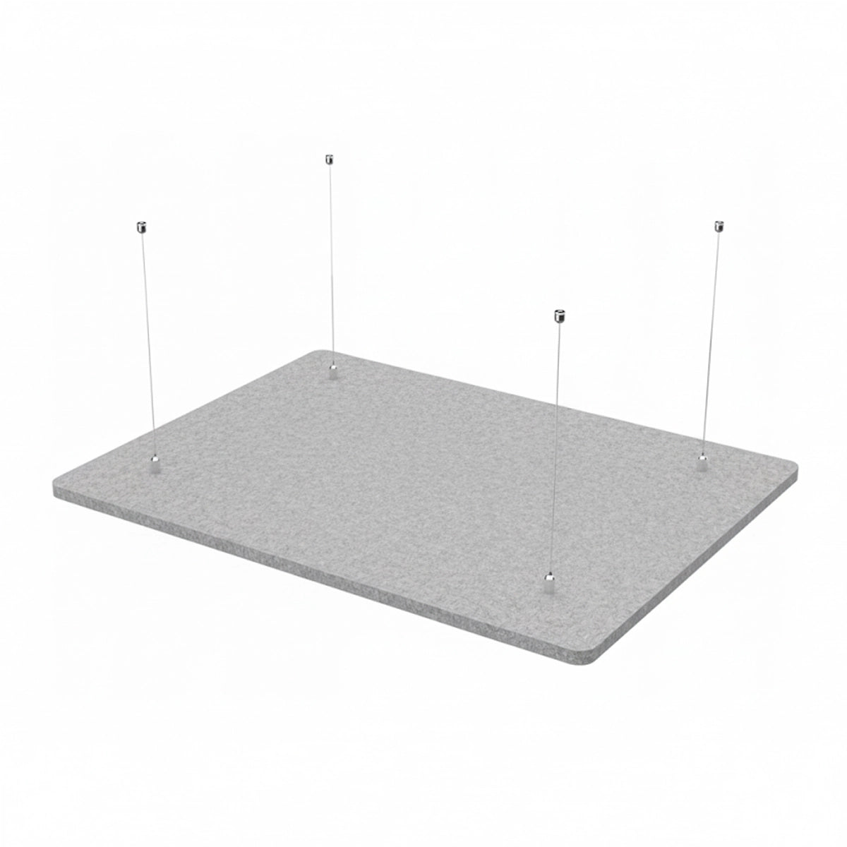 Suspended Ceiling Panels - Acoustic Felt RECTANGLE on white background DecorMania UK