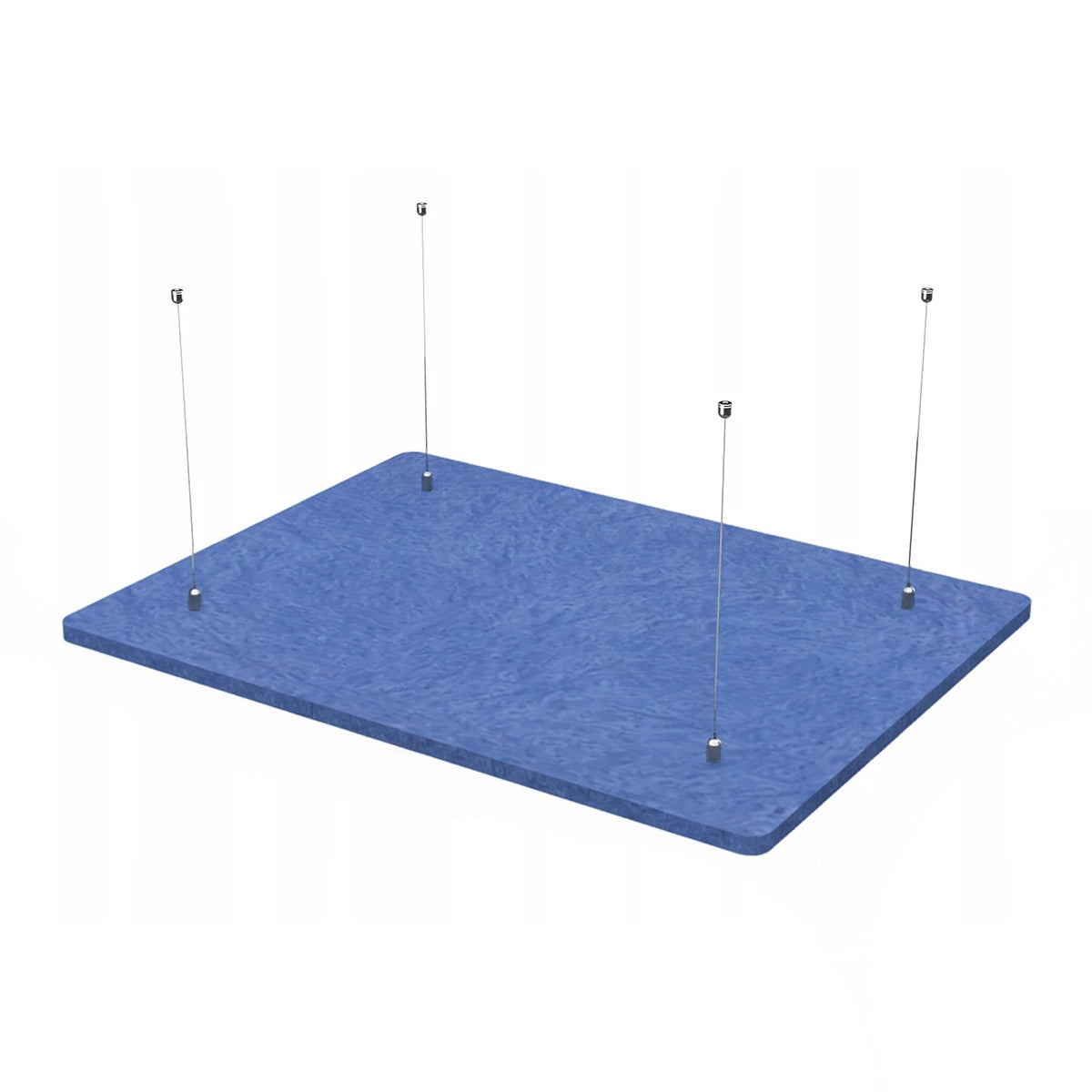 Suspended Ceiling Panels - Acoustic Felt RECTANGLE on white background DecorMania UK