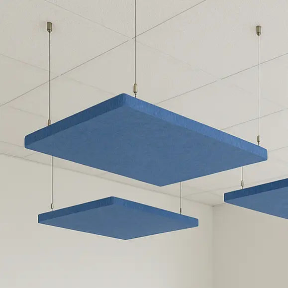 Suspended Ceiling Panels - Acoustic Felt RECTANGLE in office interior DecorMania UK