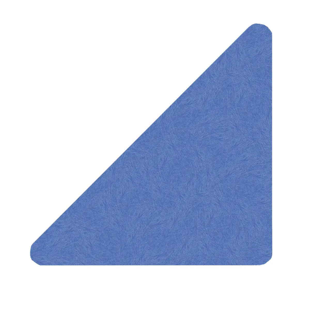 Suspended Ceiling Panels - Acoustic Felt TRIANGLE azure on white background Decormania UK
