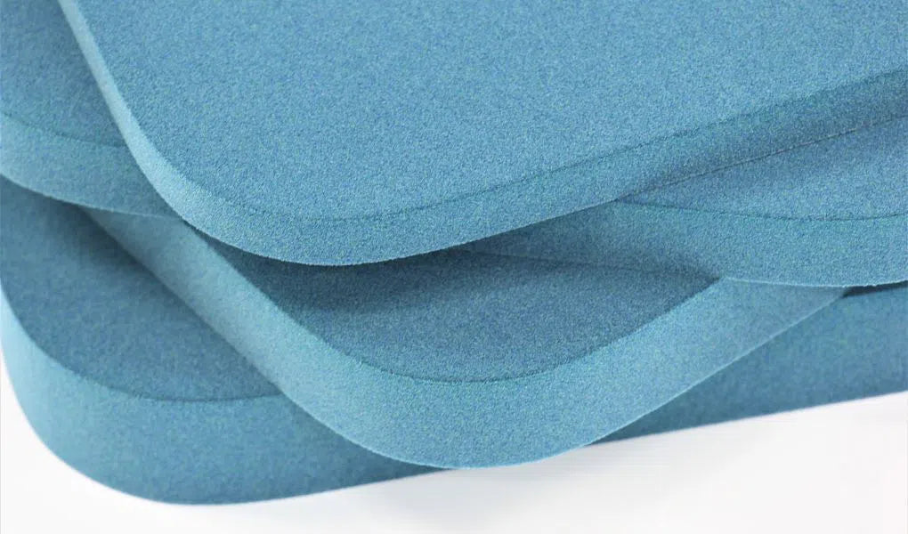 TELE M Soft Acoustic Wall Panels stack of panels Decormania UK