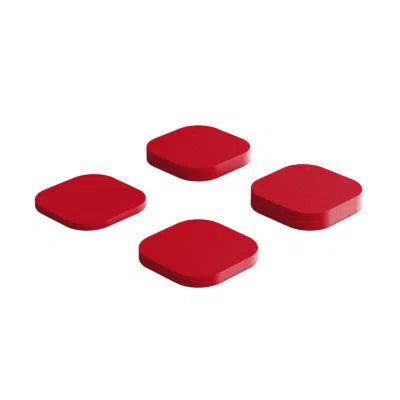 TELE S Soft Acoustic Wall Panels Wall Panels set of 4 on white background DecorMania UK