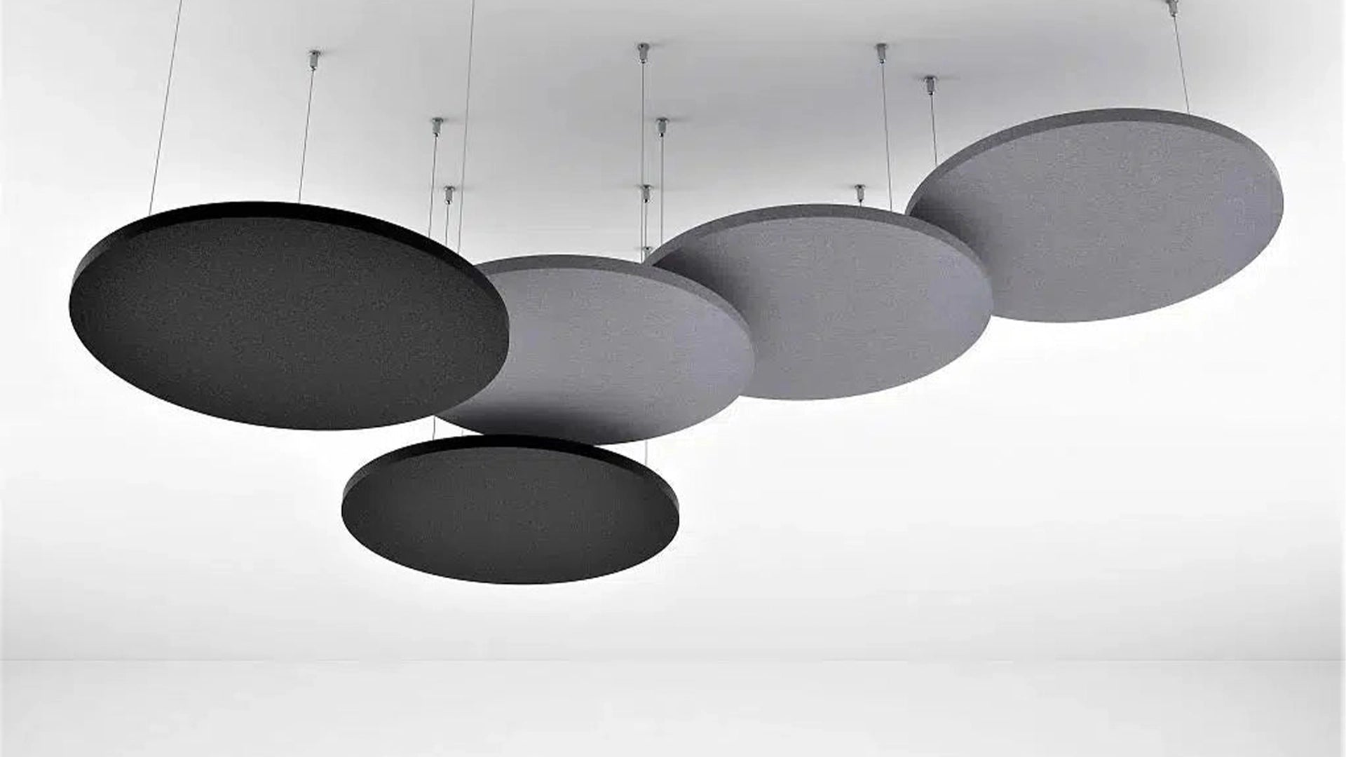 Dot AIR Acoustic Suspended Ceiling Panel in white interior Decormania