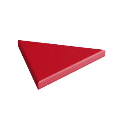 TRIADA EDGE Acoustic Soft wall Panel on white background DecorMania UK