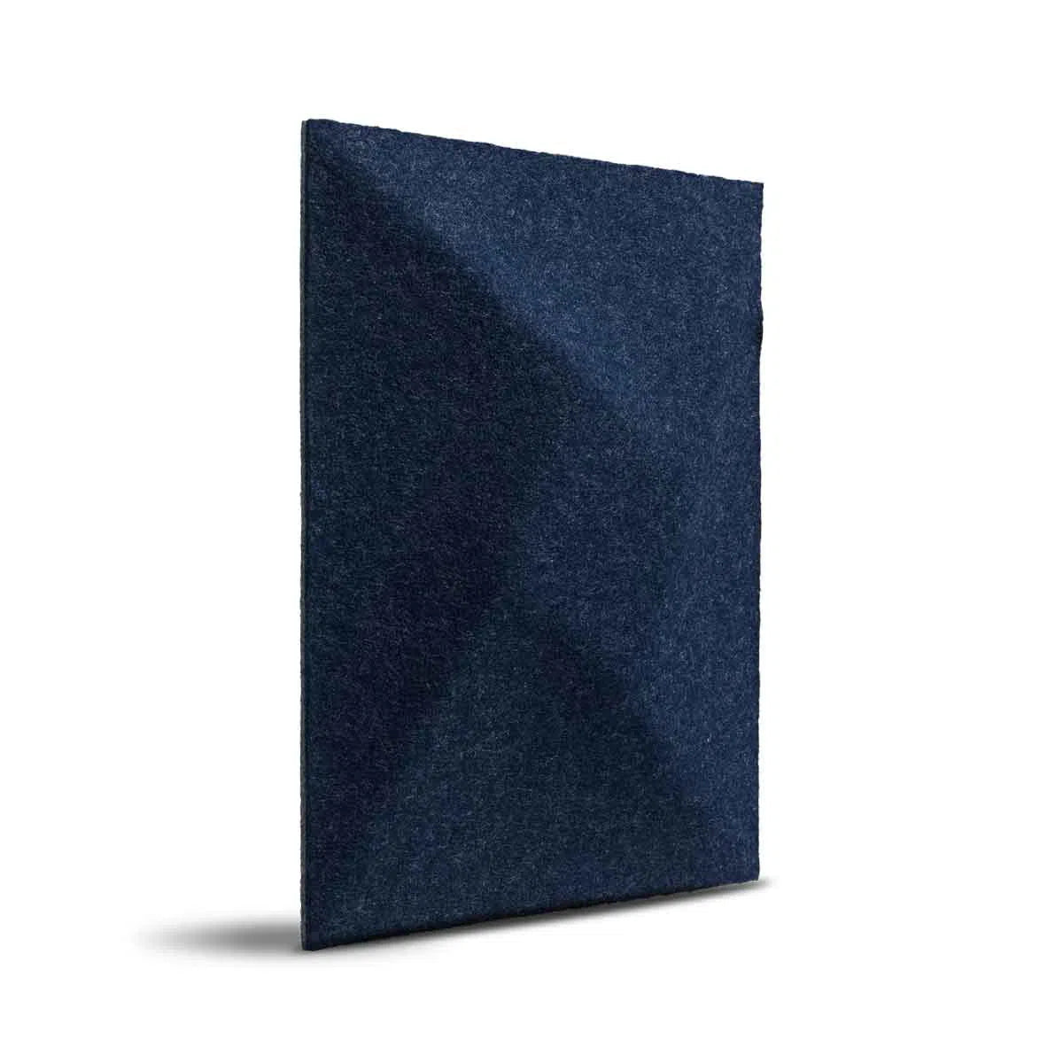 TWIST 3D Acoustic Felt Wall Panels on white background NAVY Multipack Decormania UK