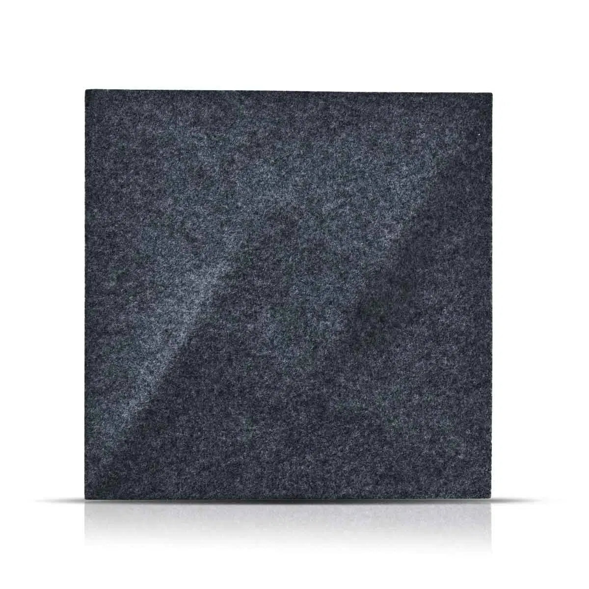 TWIST Acoustic 3D Felt Wall Panels on white background GREY Multipack Decormania UK