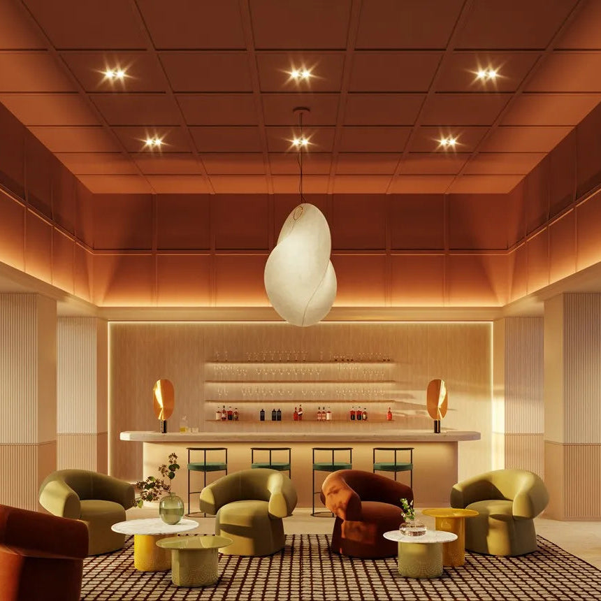 WD2 FLEX WALLSTYL flexible skirting board in modern lounge interior