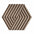 WEAVE 3D Cork Acoustic Wall Panels on white background DecorMania UK