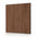 Walnut GrooveCraft MDF wall panel with black MDF core