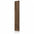 Walnut GrooveCraft Model 15 MDF wall panel 275 x 50 cm angled view
