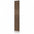 Walnut GrooveCraft Model 16 MDF wall panel 275 x 50 cm angled view