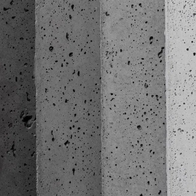 Wallset Concrete Wall Panels Sample Box shades closeup | DecorMania UK 