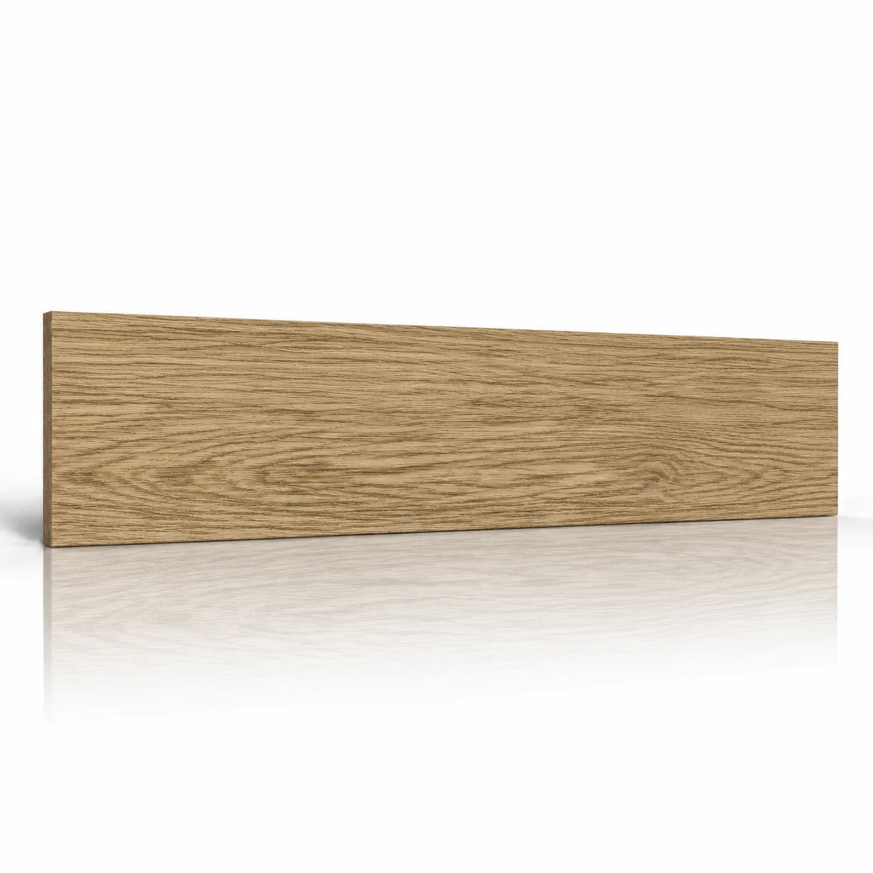 Wood Brandy decorative wall panel with warm wood grain finish on white background