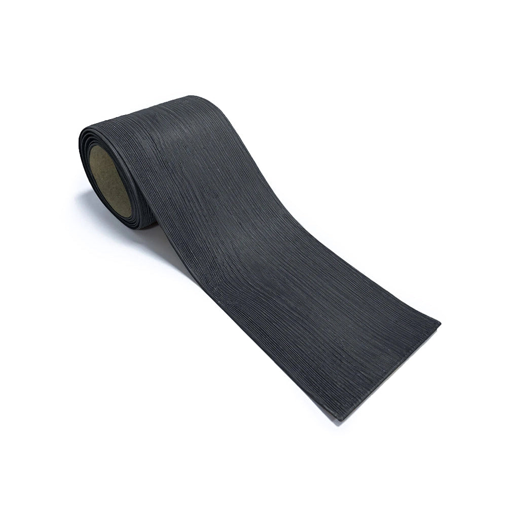 Wood Texture Flexible Wall Panels GRAPHITE on white background DecorMania UK