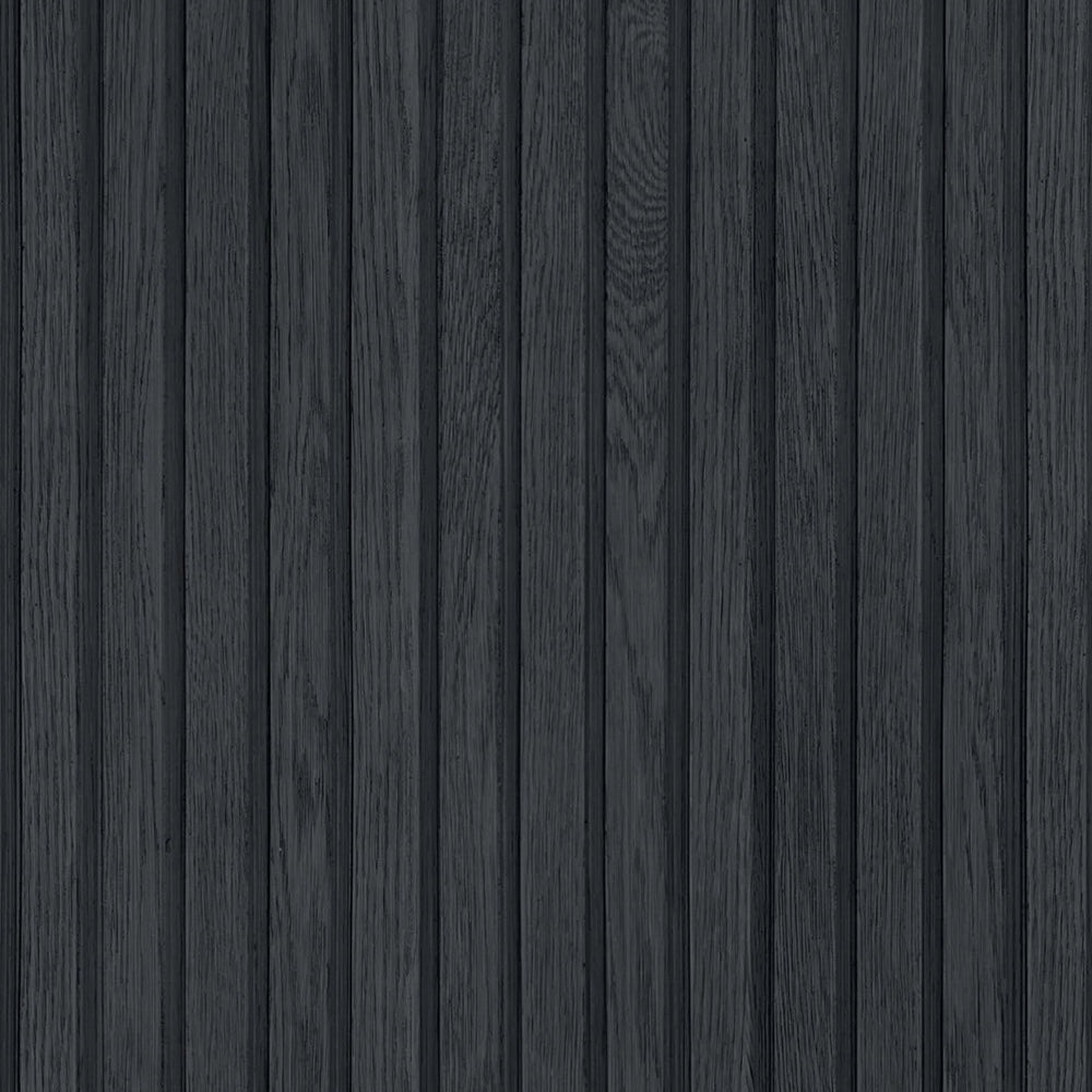 Wood Texture Flexible Wall Panels LINE GRAPHITE txexture print closeup DecorMania UK