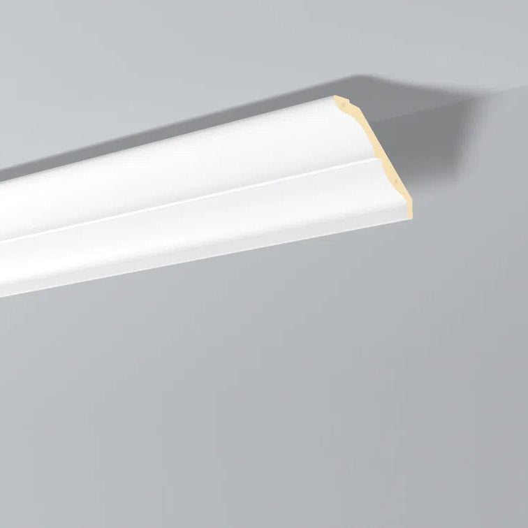 Z21 ARSTYL® 2M NMC Ceiling coving on grey ceiling  | DecorMania UK 