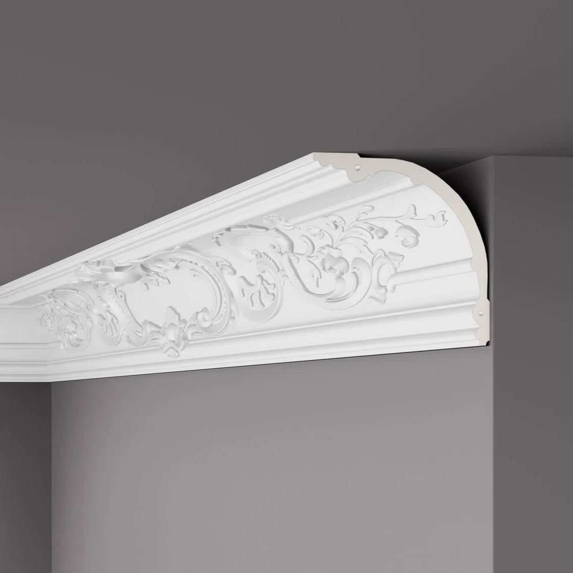 Z41 ARSTYL® 2M NMC Ceiling coving with an intricate baroque design | DecorMania UK 