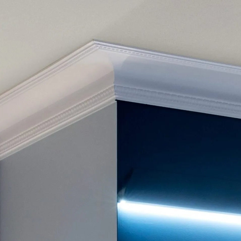 Z6 ARSTYL® 2M NMC Ceiling Coving with a led lightning | DecorMania UK