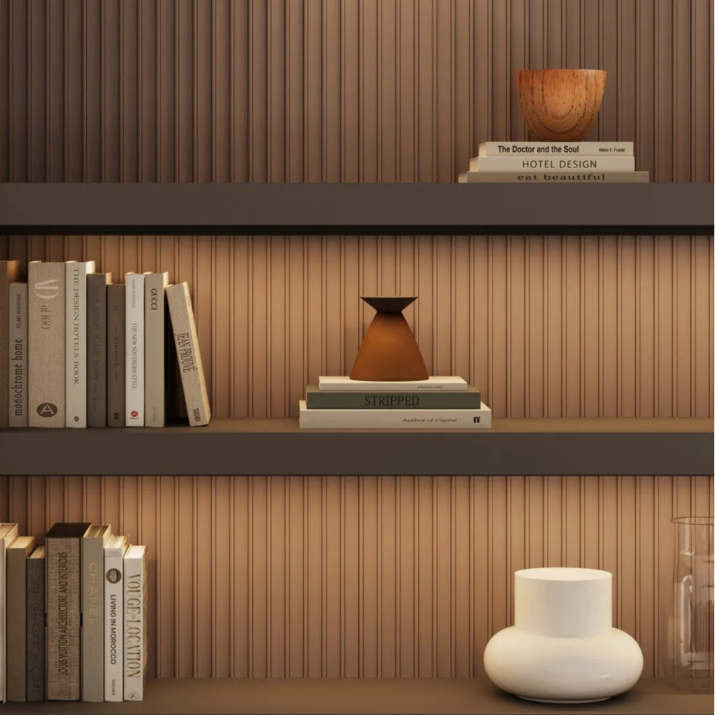 CANELÉ S Arstyl® 3D Wall Panels in a contemporary home office, sleek wall feature | DecorMania UK