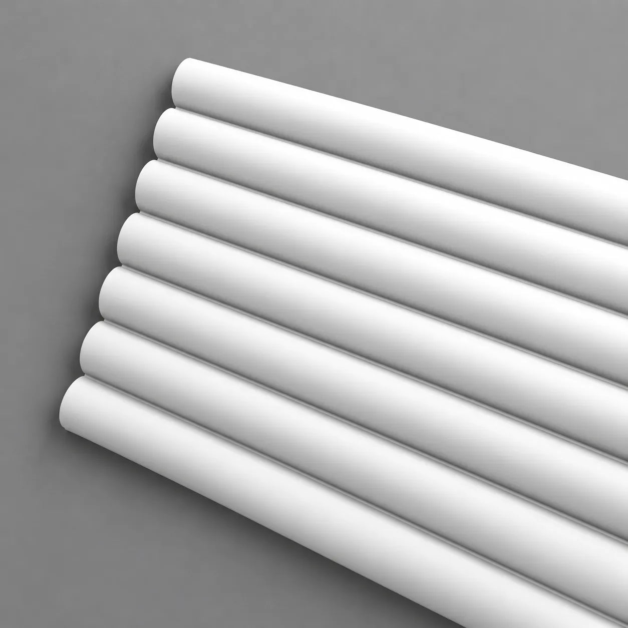 CANELÉ XL ARSTYL decorative wall panel with bold rounded linear three-dimensional texture