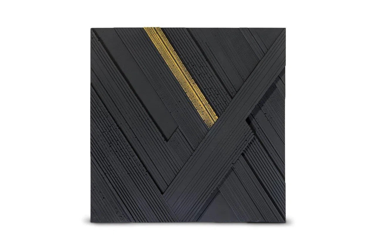 Concrete 3D Tile CORVUS - Box of 4 - 3D Concrete Tiles | DecorMania