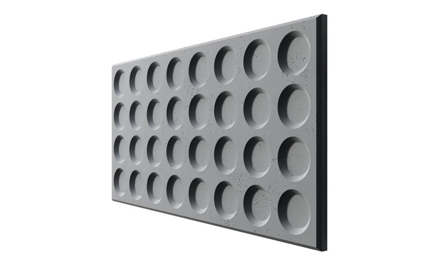 3D Concrete Wall Panel CONNECT on a white background | DecorMania UK