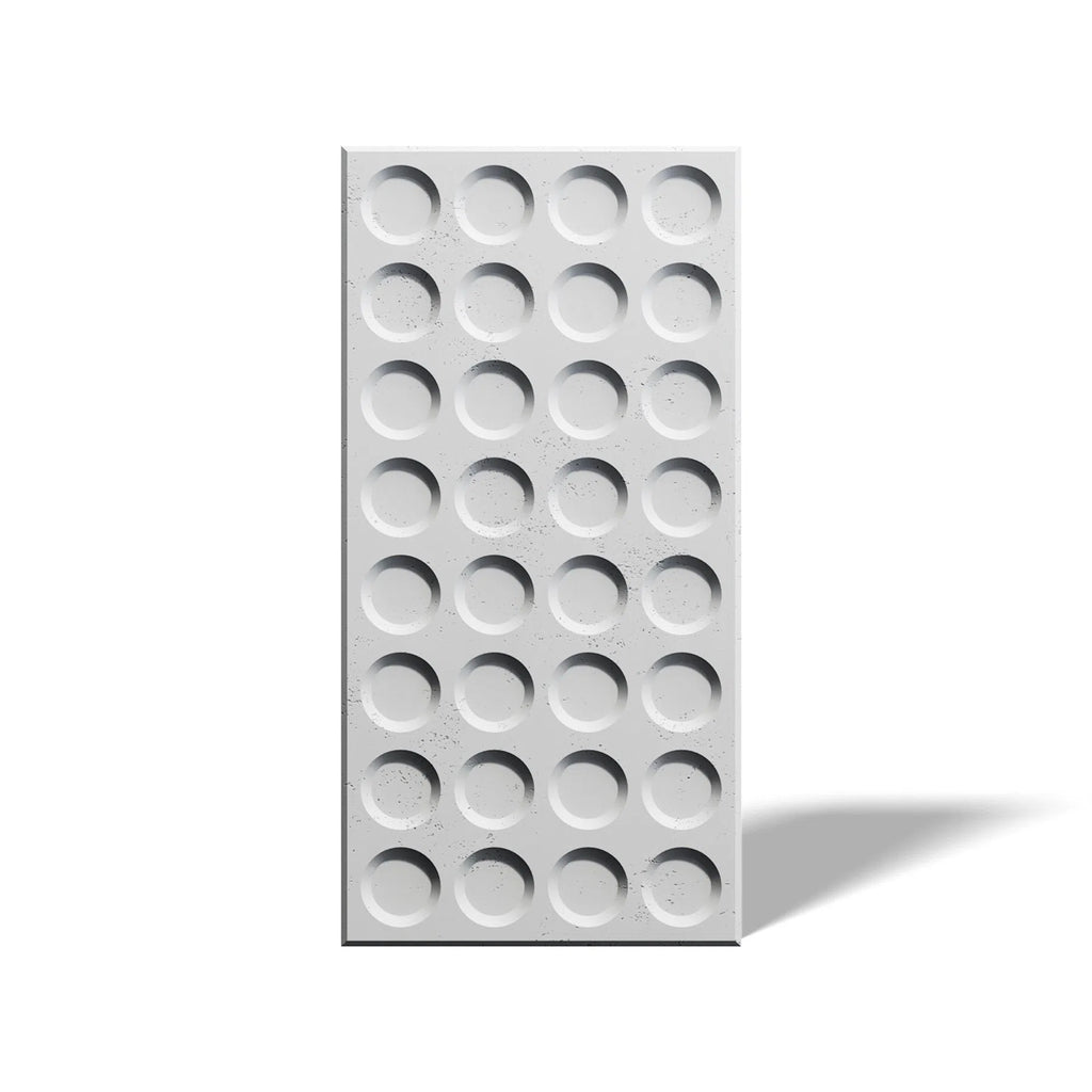 3D Concrete Wall Panel CONNECT on a white background | DecorMania UK