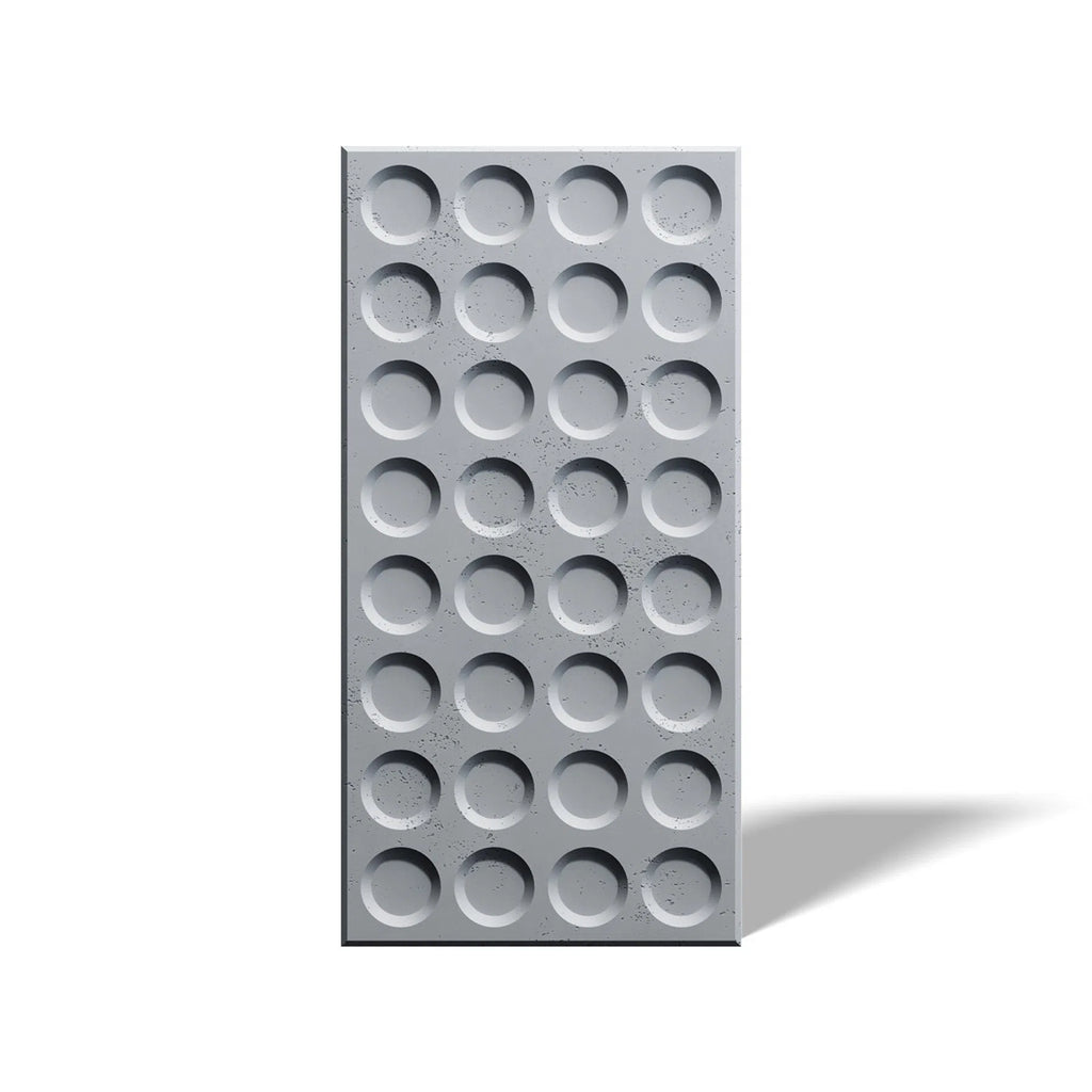 3D Concrete Wall Panel CONNECT on a white background | DecorMania UK